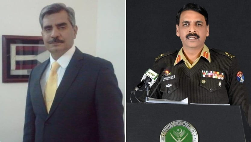 DG ISPR Asif Ghafoor Babar Iftikhar