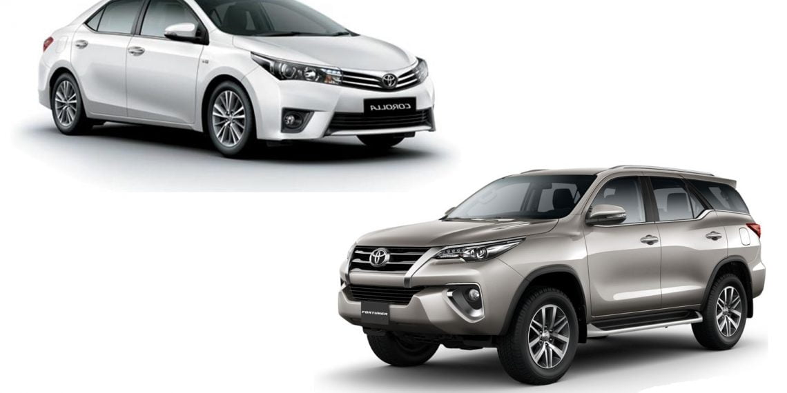 Toyota Corolla Fortuner Indus Motor Company