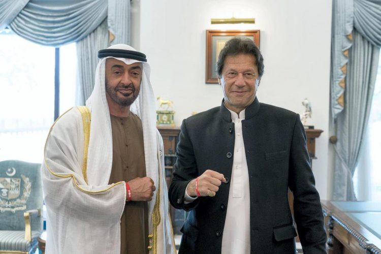 UAE Crown Prince Imran Khan Pakistan