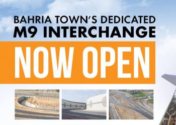 Bahria Town Karachi opens M9 Interchange for public