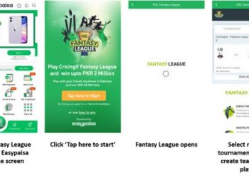 Play PSL Fantasy League on Easypaisa App and Win Big