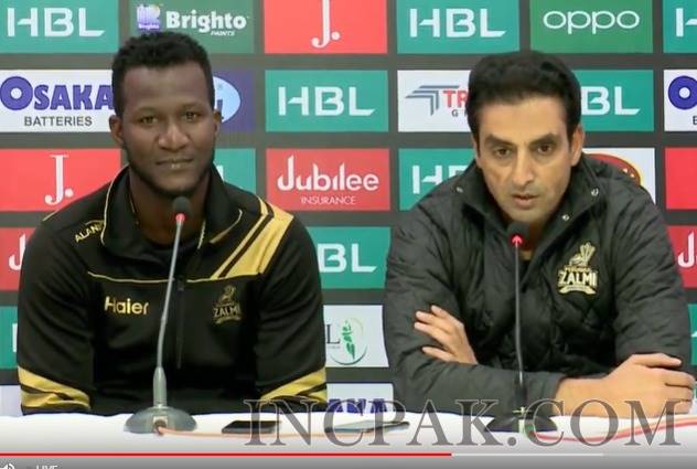 Darren Sammy PSL 2020 Peshawar Zalmi