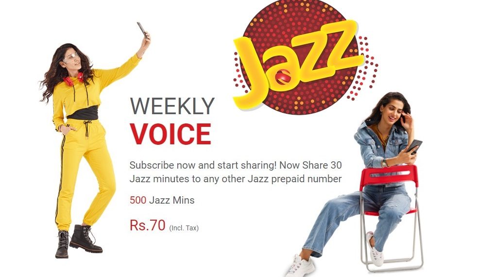 Jazz Weekly Voice Offer Package