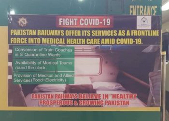 Pakistan Ralways Quarantine Wards Coronavirus COVID-19