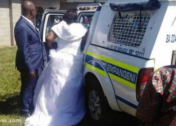 Bride and groom arrested for violating lockdown rules