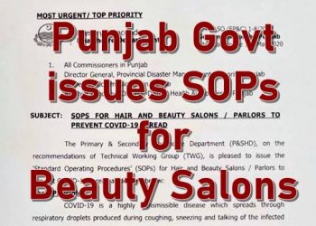 SOPs Beauty Salons