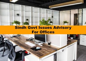 Sindh Govt Advisory for Offices