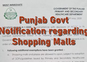 Shopping malls in Punjab