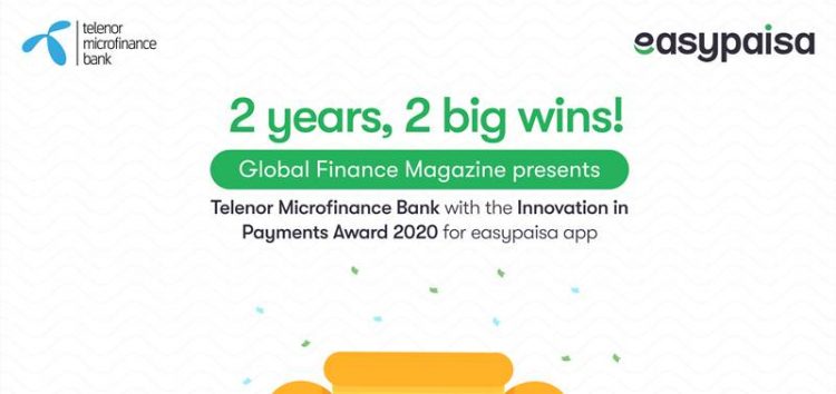 Telenor Microfinance Bank wins “The Innovators 2020” Award