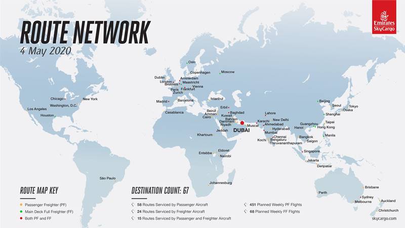 Emirates SkyCargo scales up operations in Pakistan to transport essential commodities