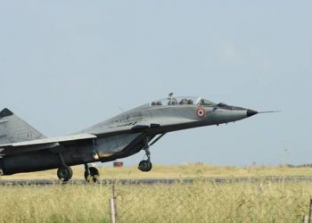 Indian Air Force MiG-29 fighter jet crashes