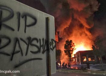 Rayshard Brooks shot by a white police officer, sparks protest in Atlanta