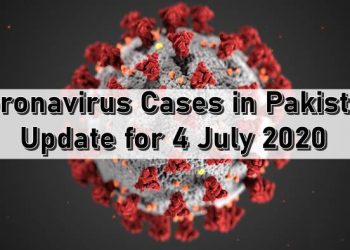 Coronavirus cases in Pakistan