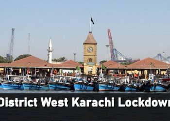 District West Karachi Lockdown