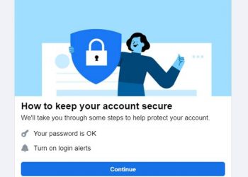 Facebook account security, facebook