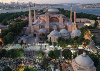 Hagia Sophia, Hagia Sophia first prayer, Erdogran, President Erdogan