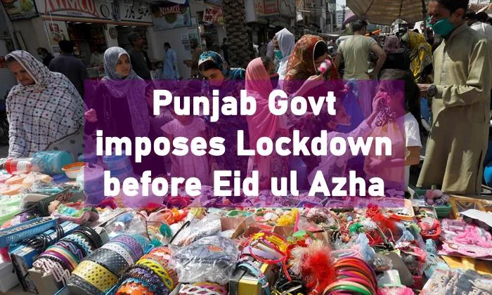 Punjab lockdown, Eid ul Azha