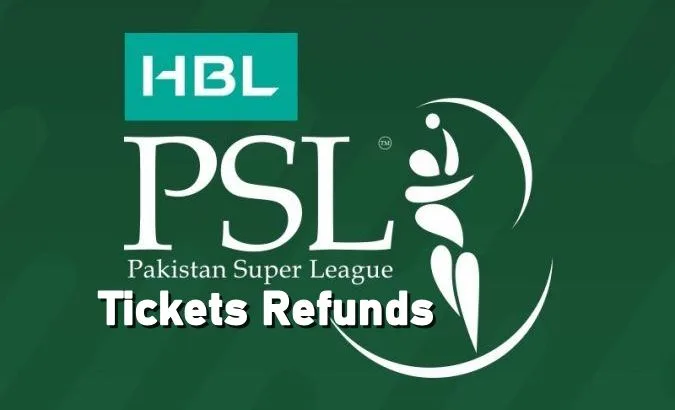 PSL 2020 Tickets Refunds