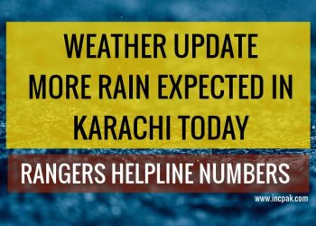 Weather Update: More rain expected in Karachi