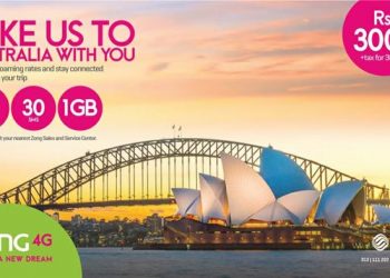 Zong Brings Australia International Roaming Bundle