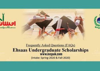 Ehsaas Scholarship Programme, Ehsaas Scholarship, Ehsaas Undergraduate Scholarships Programme