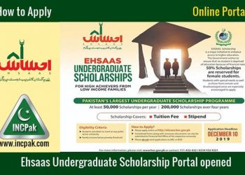 Ehsaas Undergraduate Scholarship, Apply Online, Ehsaas, Ehsaas Undergraduate Scholarship Programme