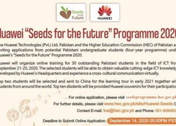 Seeds for the Future Programme 2020