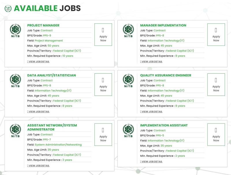 National Jobs Portal, National Job Portal, Pakistan National Jobs Portal, Pakistan National Job Portal