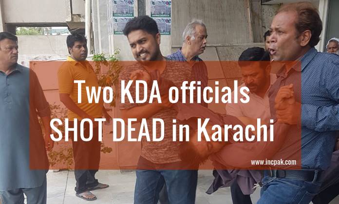 Karachi Civic Center attack two KDA officers shot dead