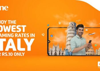 Ufone offers lowest roaming rate in Italy