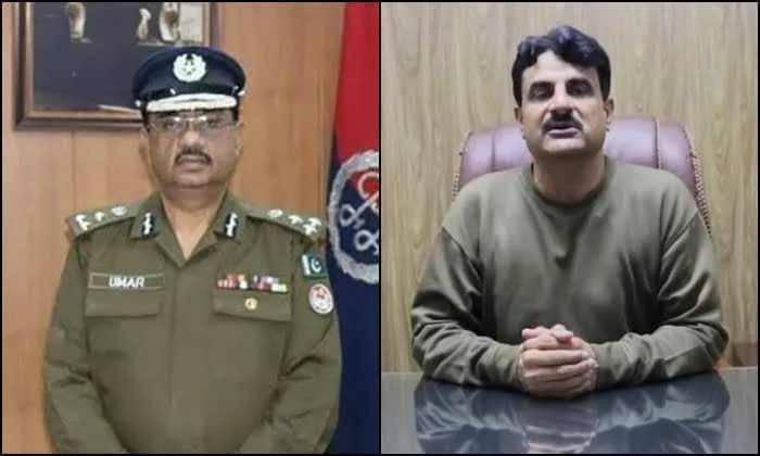 Lahore CCPO, Lahore CCPO Umar Sheikh, CCPO Umar Sheikh, CIA SP, CIA SP Asim Iftikhar Kamboh