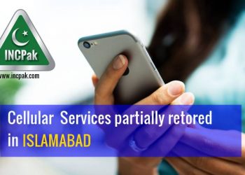 Mobile services partially restored in Islamabad