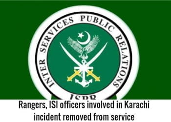 Karachi incident, court of inquiry, rangers, ISI