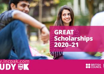 The Great Scholarship Program UK 2021 for Pakistan [Details]