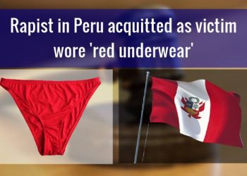 Peru rape case, red underwear, Peru rape