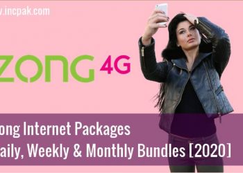 Zong Internet Packages, Zong Internet Bundles, Zong Monthly Internet, Zong Weekly Internet, Zong Daily Internet