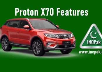 Proton X70, Proton X70 Features, Proton X70 AWD Features, Proton X70 FWD Features