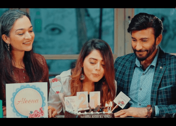 Samiya Mumtaz and Aijaz Aslam in New Short Web Series 'Aagey Barho'