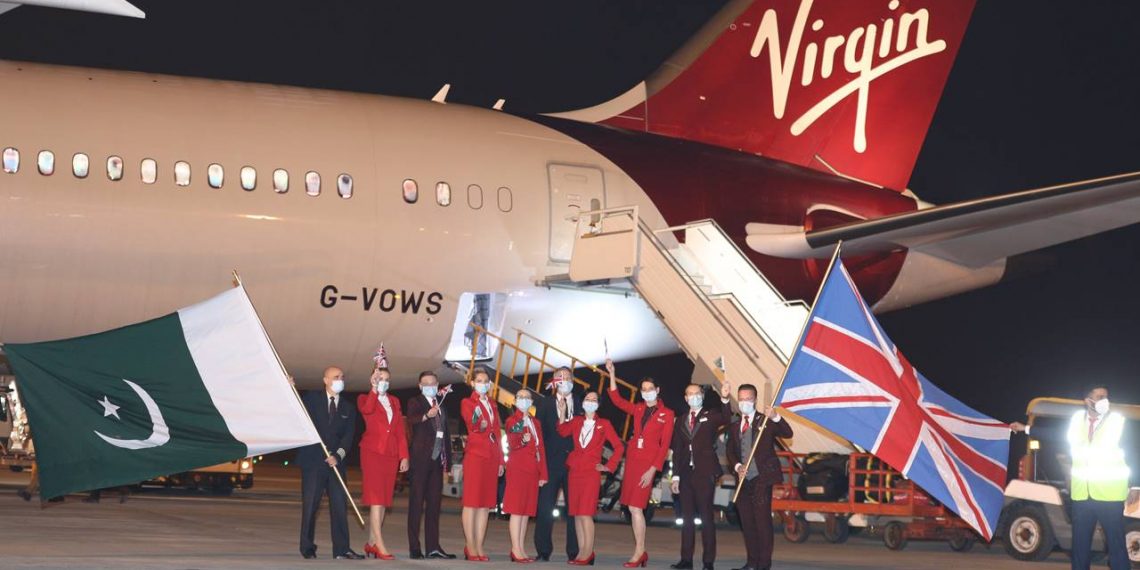 Virgin Atlantic touches down in Islamabad from Manchester