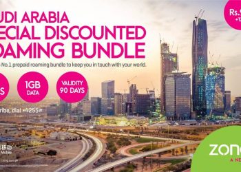 Zong 4G Introduces Saudi Arabia International Roaming offer