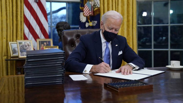 Joe Biden. President Biden, Muslim Ban, Paris Climate deal,