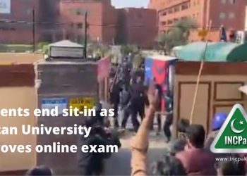 Students end sit-in as Multan University approves online exam