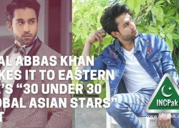 Bilal Abbas Khan, 30 under 30 Global Asian Stars, Eastern Eye