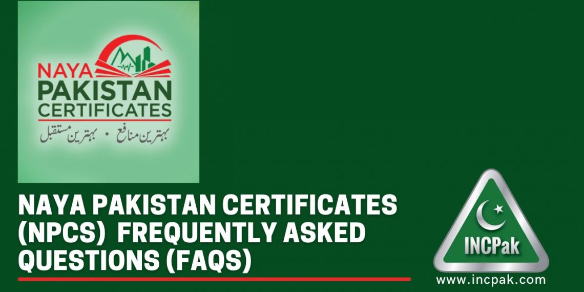 Naya Pakistan Certificates, NPCs, NPC, Roshan Digital Account, RDA