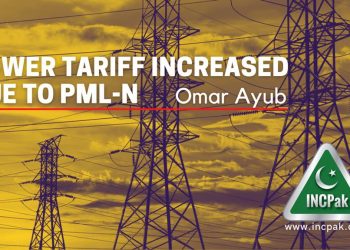 Power Tariff, Power Tariff Increased, PML-N, Omar Ayub, Electricity Price