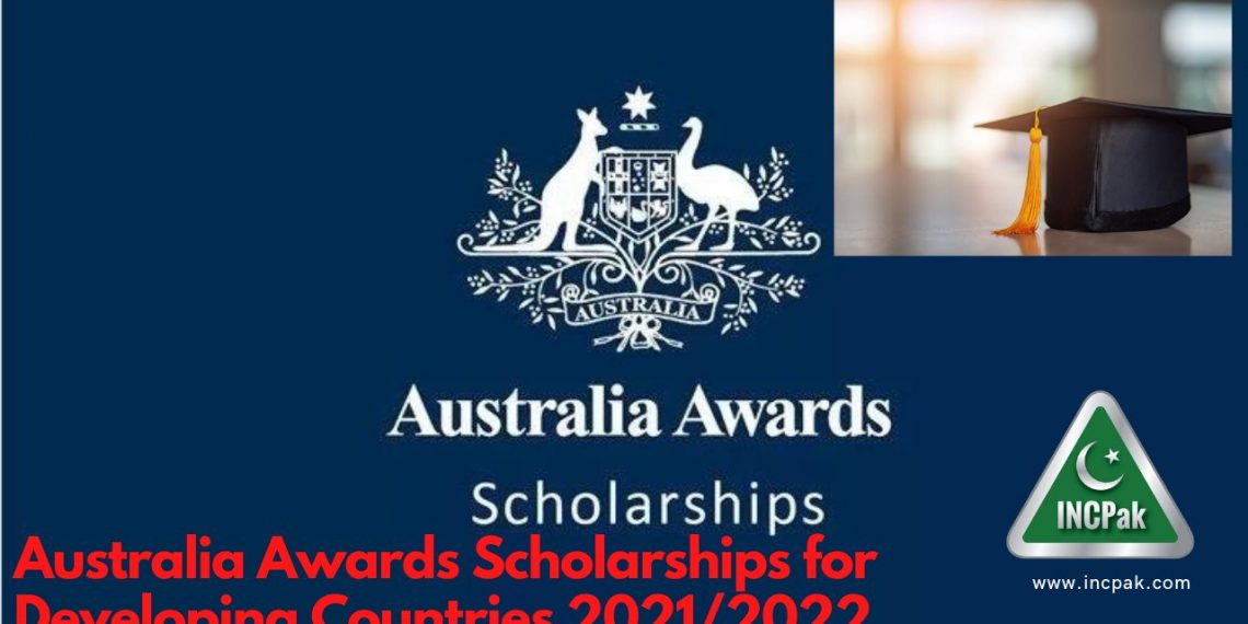 Australia Award Scholarships for Developing Countries 2021/22