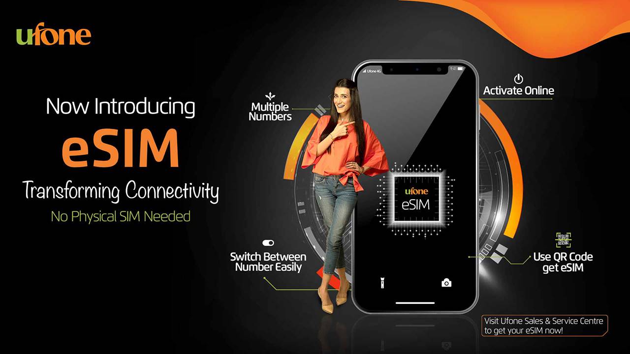 Ufone Launches Its First Ever ESIM LaptrinhX News ufone-launches-its-first-ever-esim-laptrinhx-news