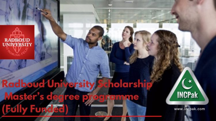 Radboud University Scholarship for Master’s degree programme