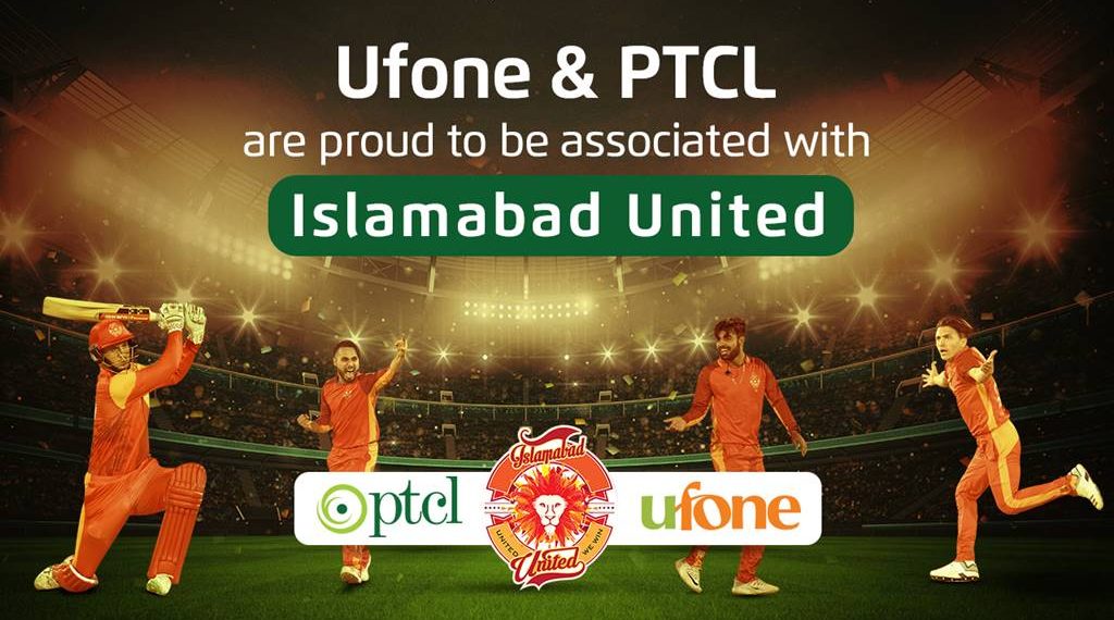 Ufone/PTCL partner with Islamabad United for PSL 6 2021