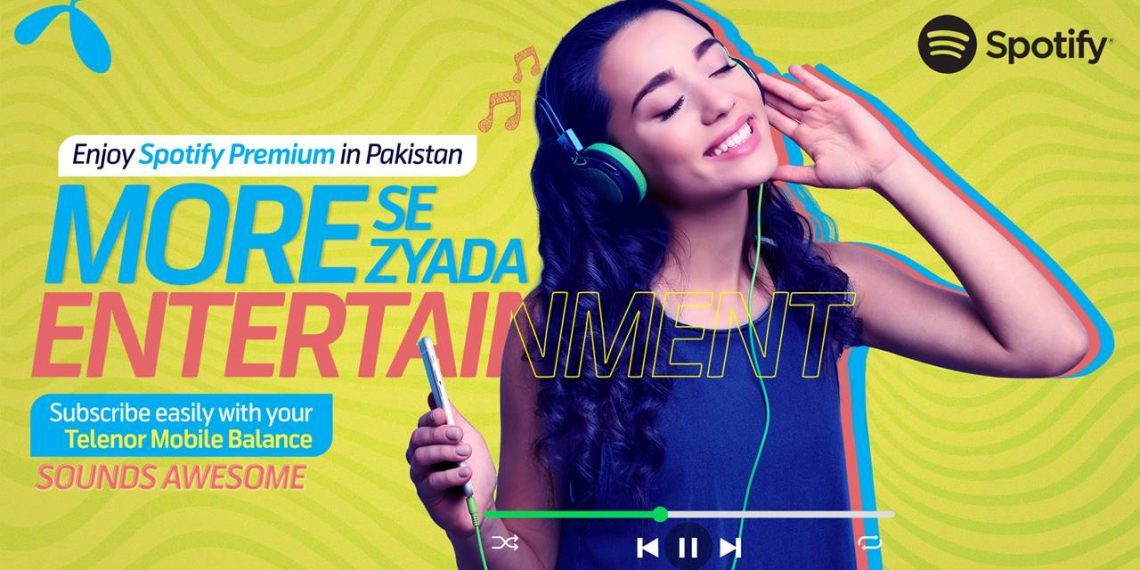 Telenor Pakistan partners with Spotify